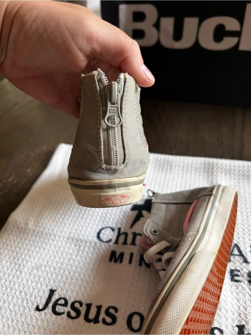 Vans kids slip